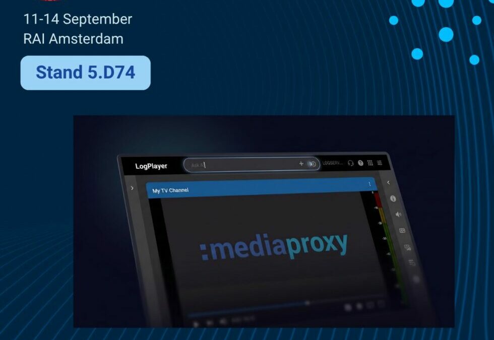 Mediaproxy à l&rsquo;IBC 2026 : le monitoring de conformité entre dans l&rsquo;ère de l&rsquo;IA